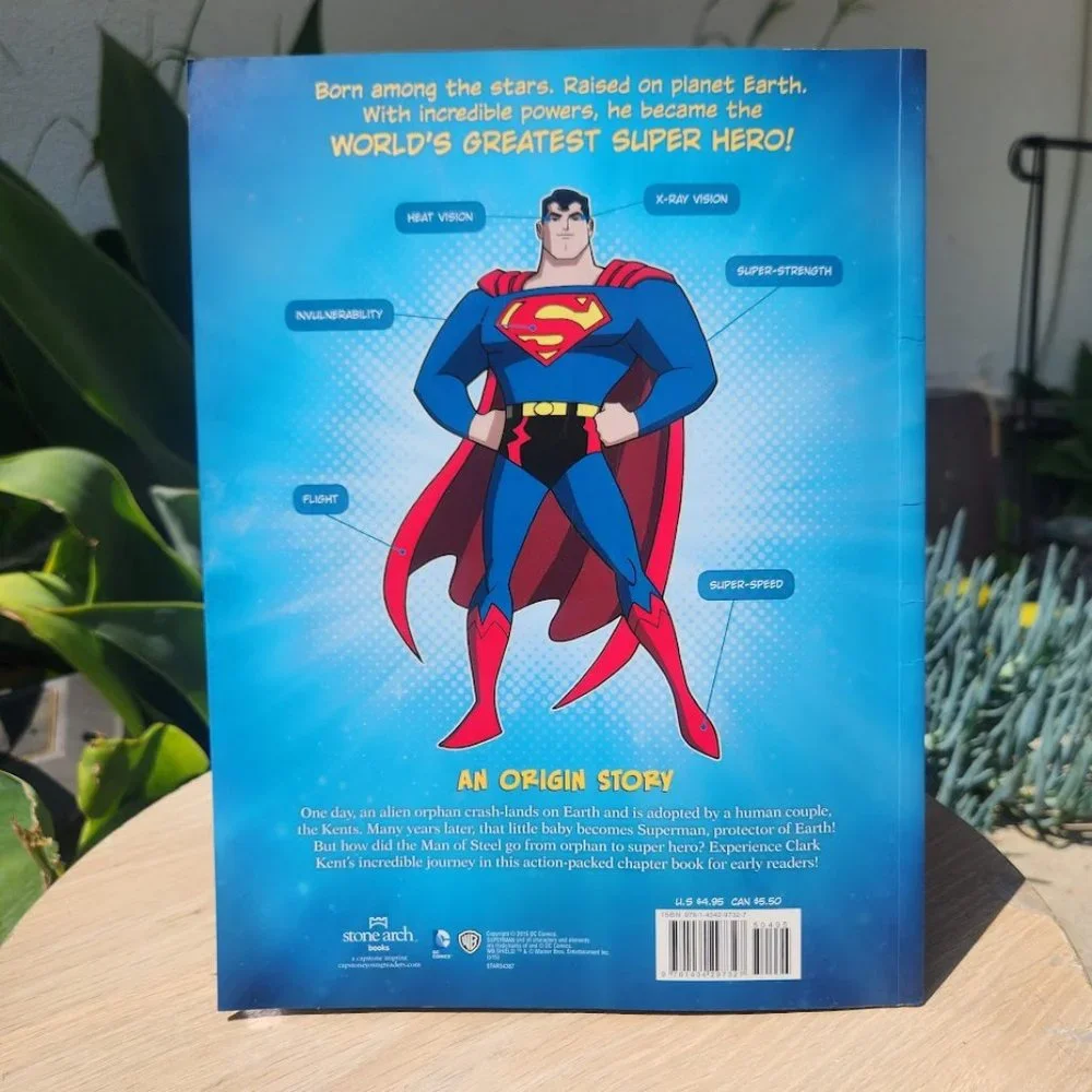 Superman: An Origin Story DC Super Heroes Origins comic book paperback EASTER